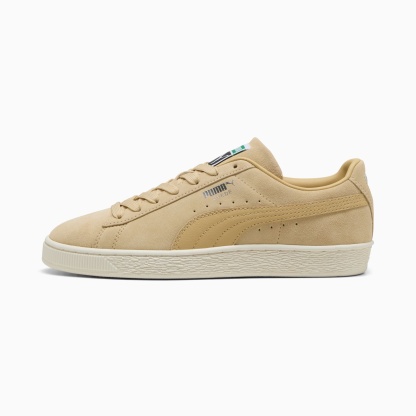 Suede Classic Sneakers Unisex – Pebble Path-Warm White