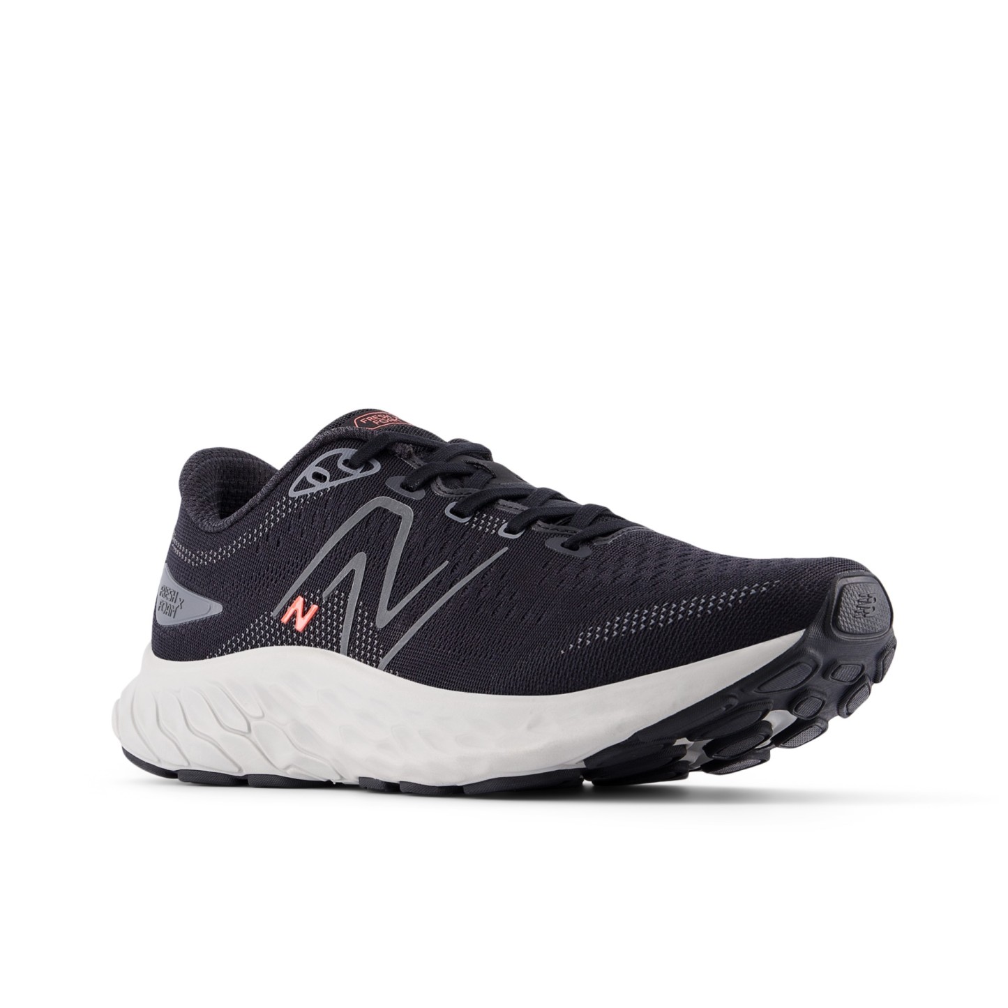 Fresh Foam X Evoz ST v1 – Black with Grey Matter and Urgent Red