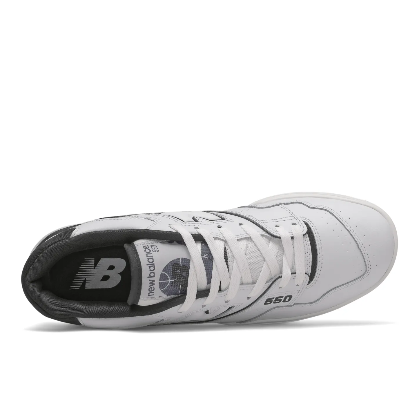 BB550 – WHITE with BLACK