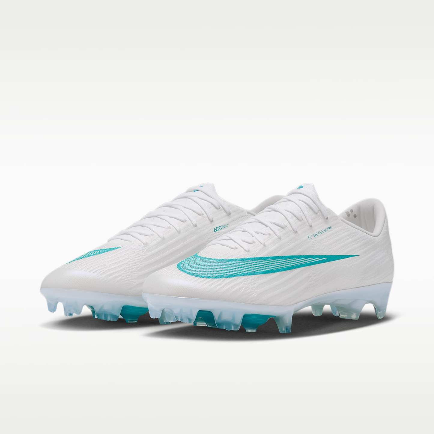 Nike Mercurial Superfly 11 Elite Firm-Ground Low-Top Football Boots – White/Dusty Cactus