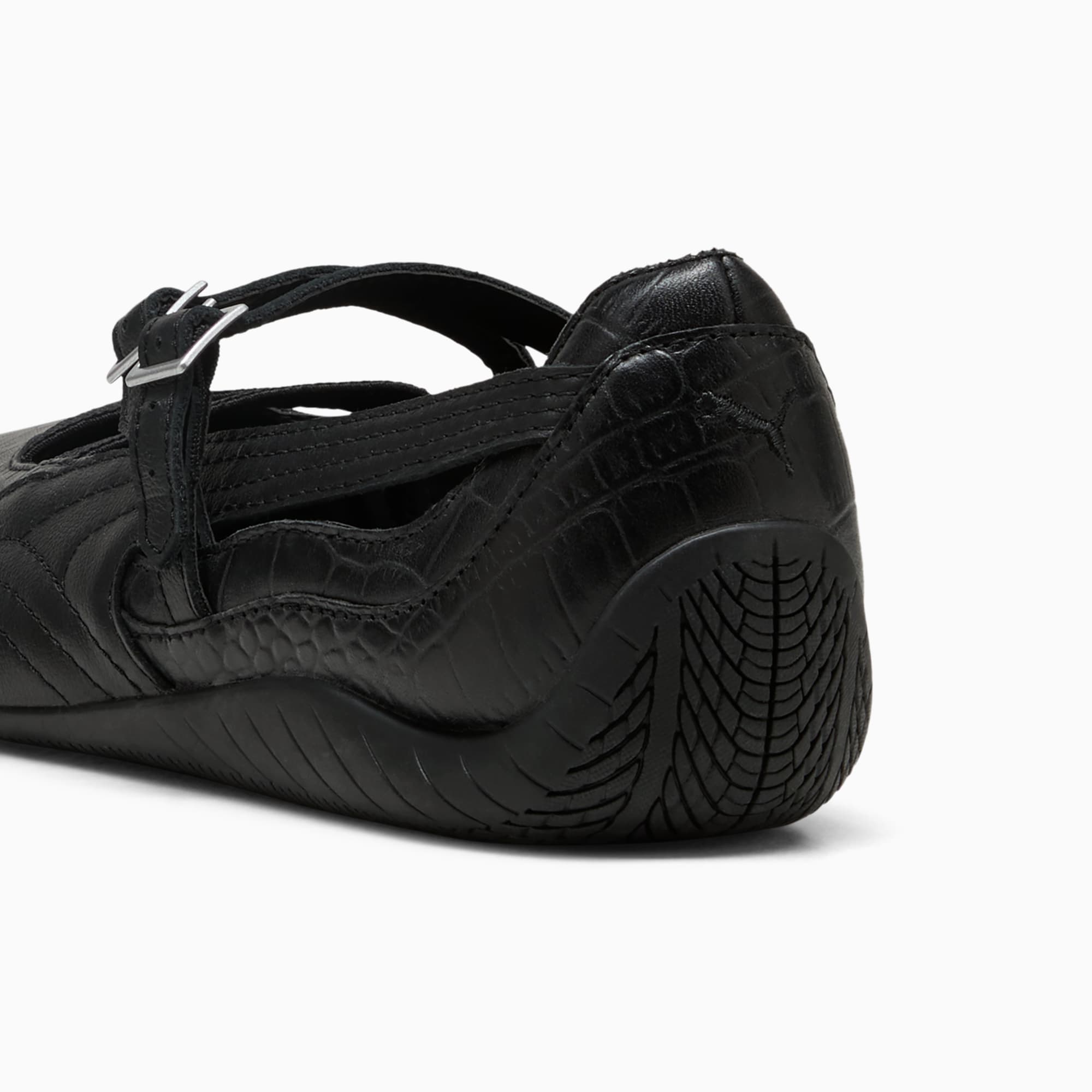 Speedcat Ballet Croc Print Sneakers Women – PUMA Black-Cool Dark Gray