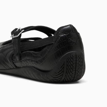 Speedcat Ballet Croc Print Sneakers Women – PUMA Black-Cool Dark Gray