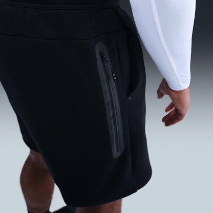 Nike Tech Men's Fleece Shorts – Black/Black