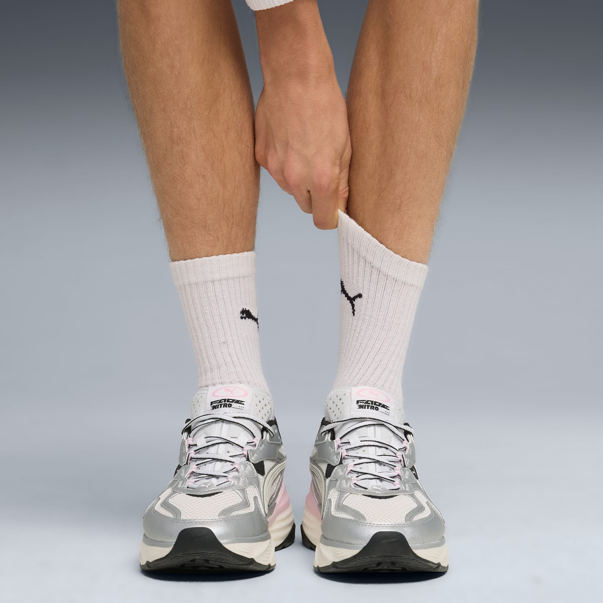 PUMA Fade Sneakers Unisex – PUMA Silver-Warm White-Pearl Pink