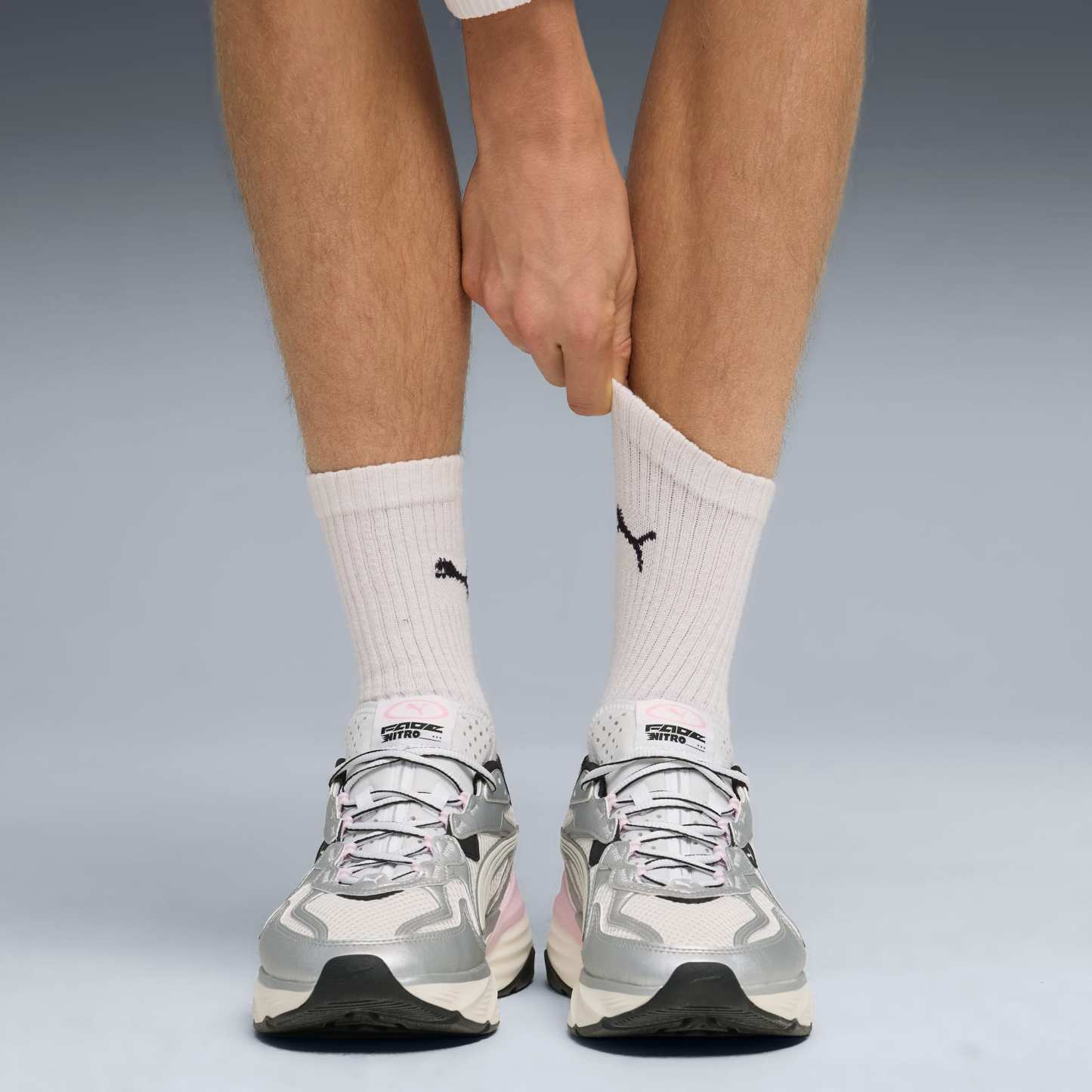 PUMA Fade Sneakers Unisex – PUMA Silver-Warm White-Pearl Pink