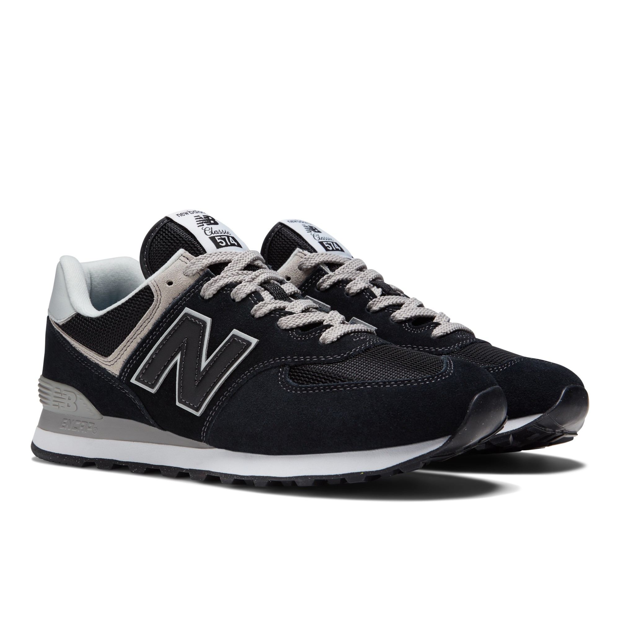 574 Core – BLACK with WHITE