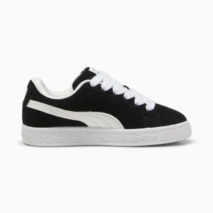 Suede XL Kids' Sneakers – PUMA Black-PUMA White