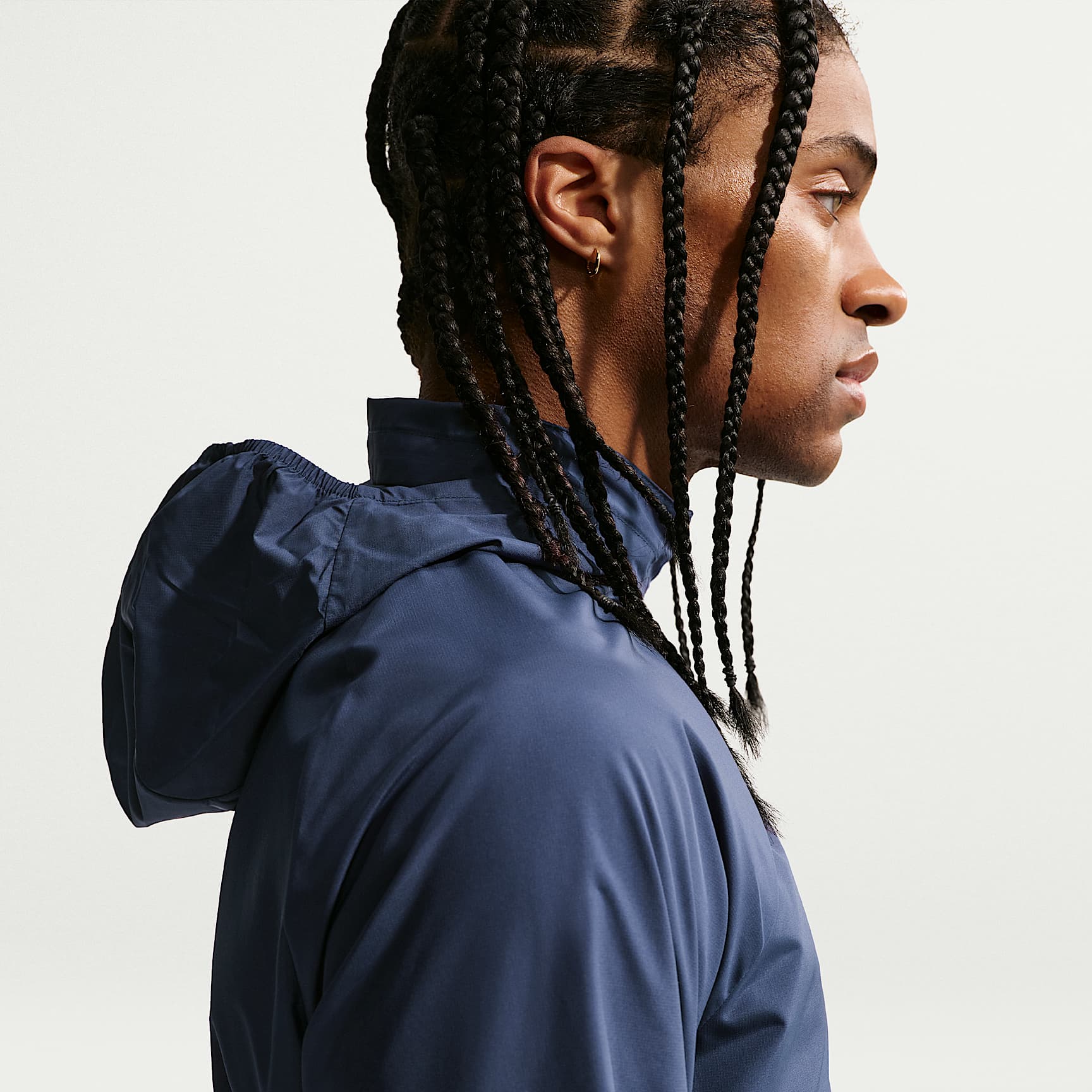 Nike Miler Men's Repel UV Protection Running Jacket – Midnight Navy/Midnight Navy