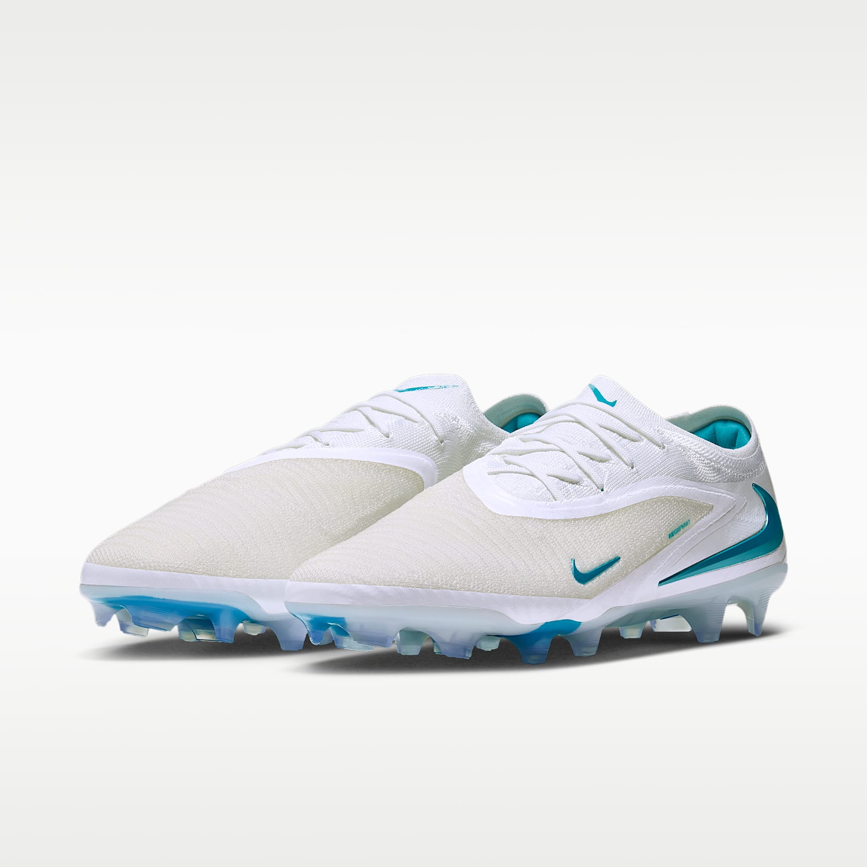 Nike Phantom 6 Low Elite Firm-Ground Football Boot – White/White/Dusty Cactus