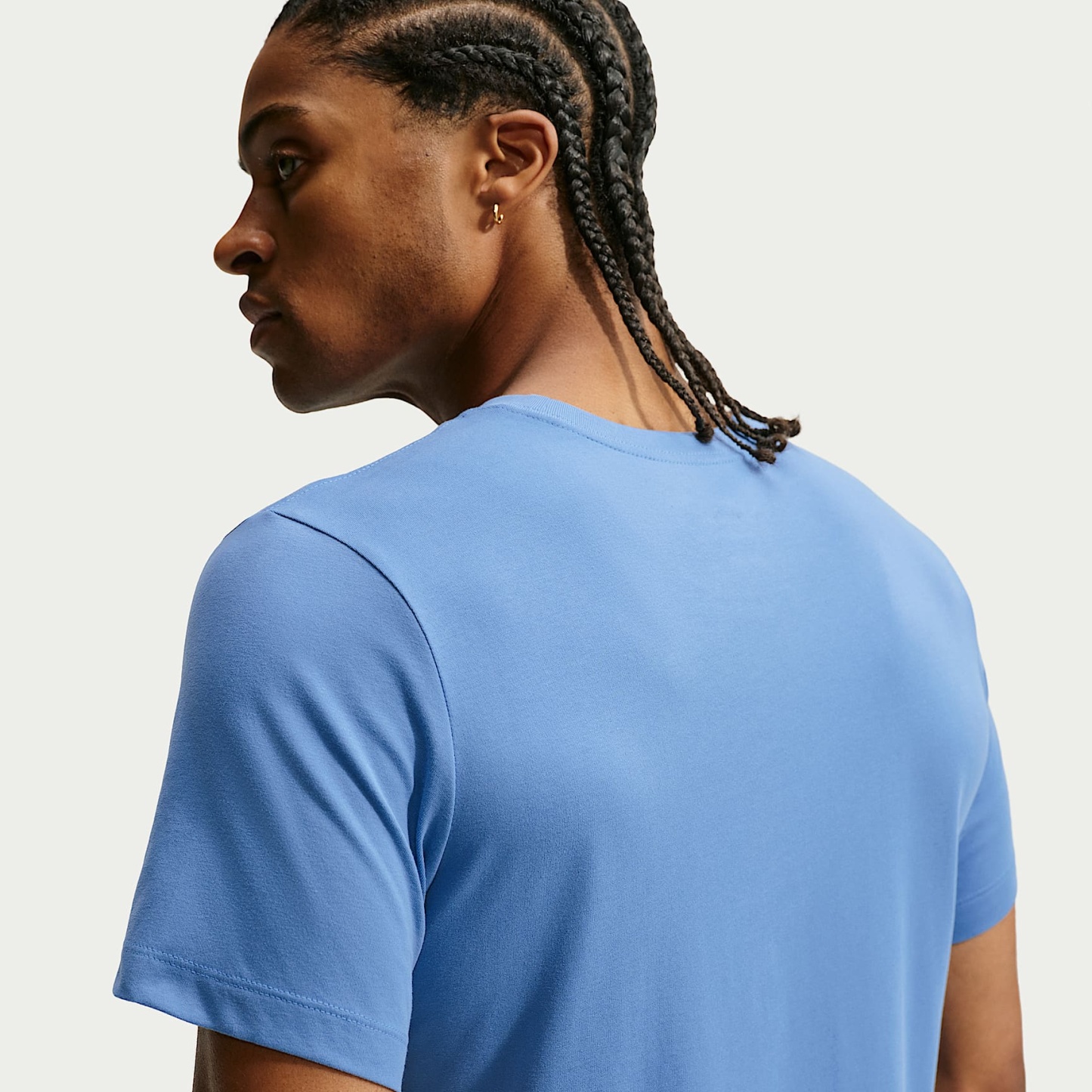 Nike Pro Men's Dri-FIT T-Shirt – Indigo Storm/White
