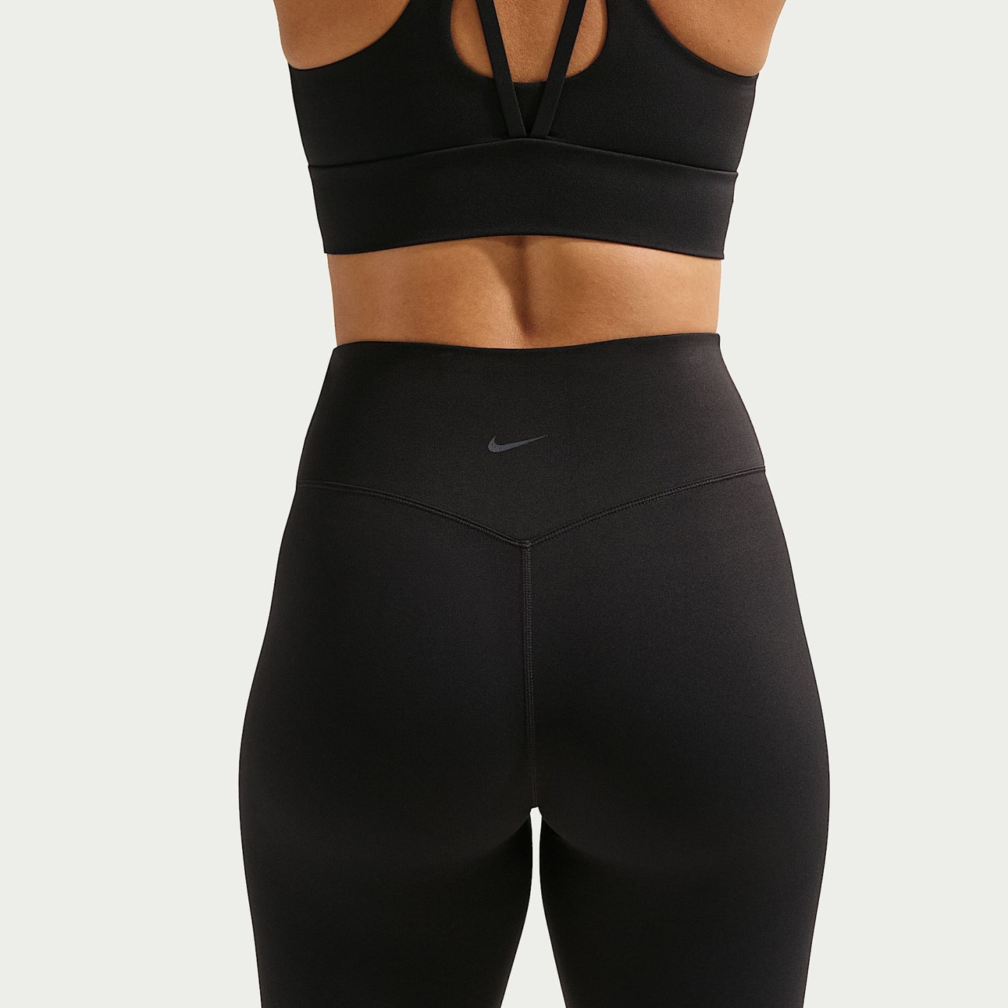 Nike Zenvy Women's High-Waisted 20.5cm (approx.) Biker Shorts – Black/Cool Grey