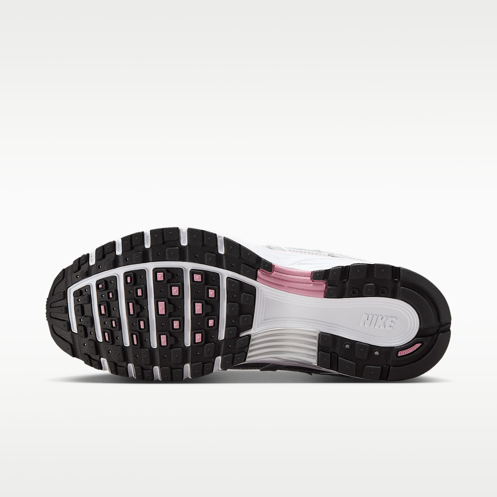 Nike P-6000 Women's Shoes – White/Elemental Pink/Black/Metallic Silver