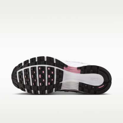 Nike P-6000 Women's Shoes – White/Elemental Pink/Black/Metallic Silver