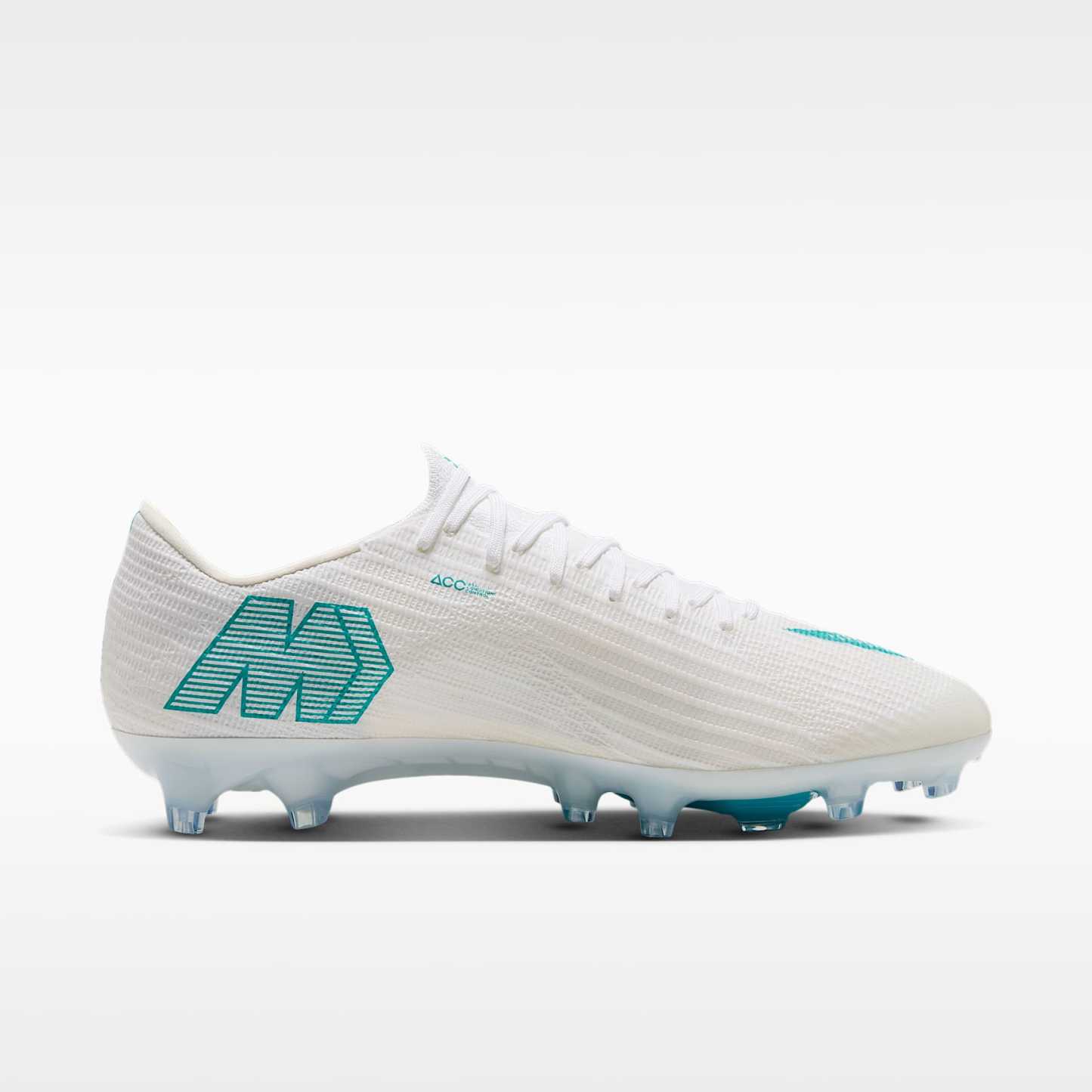 Nike Mercurial Superfly 11 Elite Artificial-Grass Low-Top Football Boots – White/Dusty Cactus