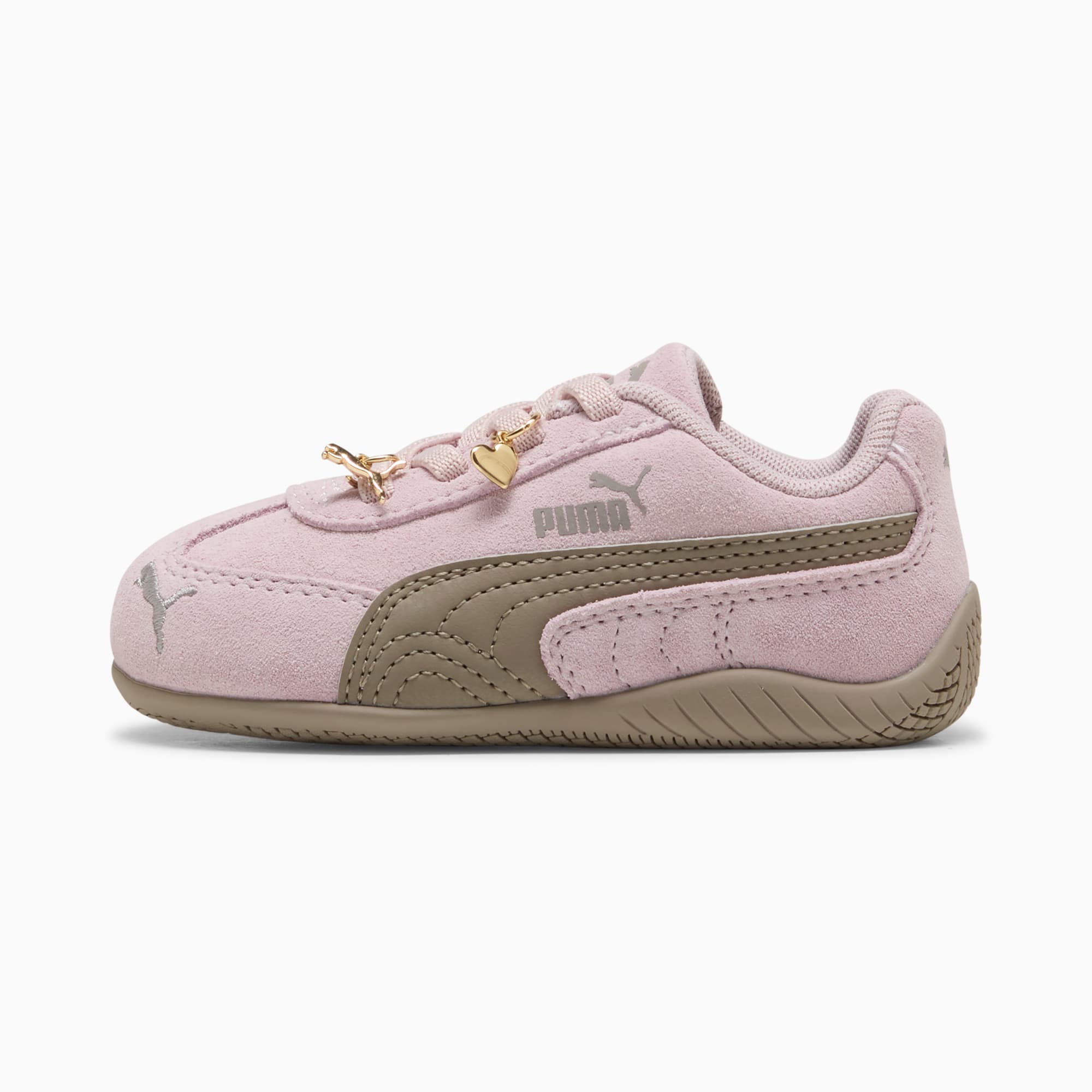 Speedcat Charmies Sneakers Toddlers – Misty Pink-Mouse Gray