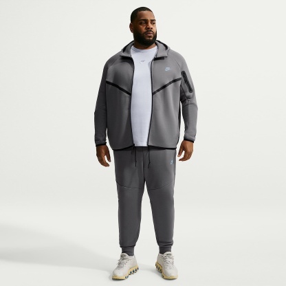 Nike Tech Men's Fleece Joggers – Smoke Grey/Football Blue