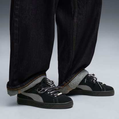 Suede Bloom Sneakers Women – PUMA Black-Slate Sky