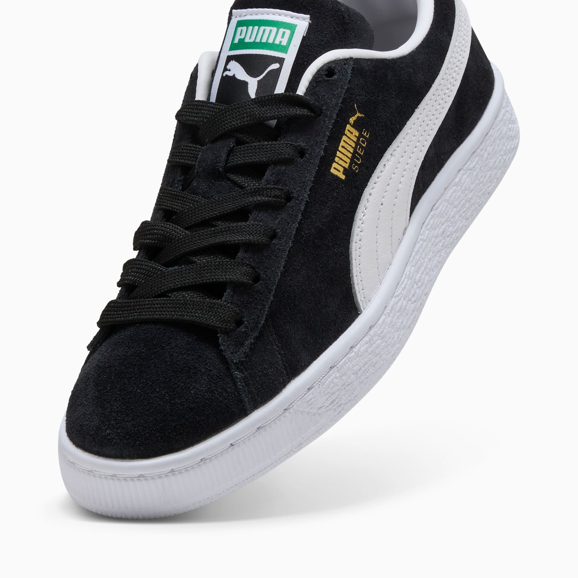 Suede Classic Sneakers Youth – PUMA Black-PUMA White