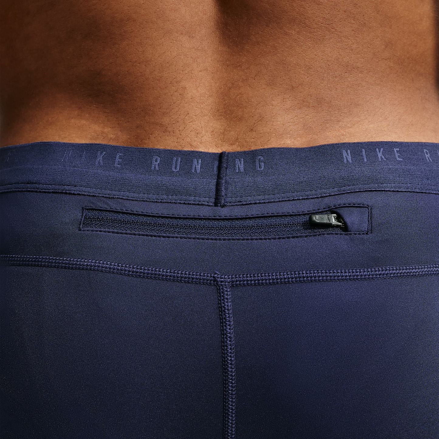 Nike Stride Men's Dri-FIT 1/2-Length Running Tights – Midnight Navy