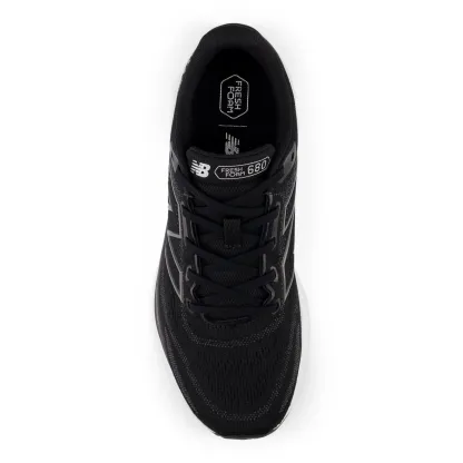 Fresh Foam 680 v8 – BLACK with Black Metallic and White