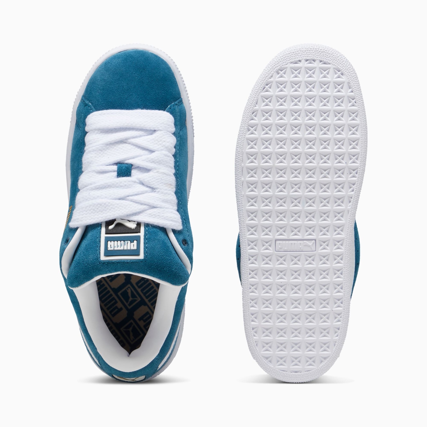 Suede XL Youth Sneakers – Ocean Tropic-Warm White