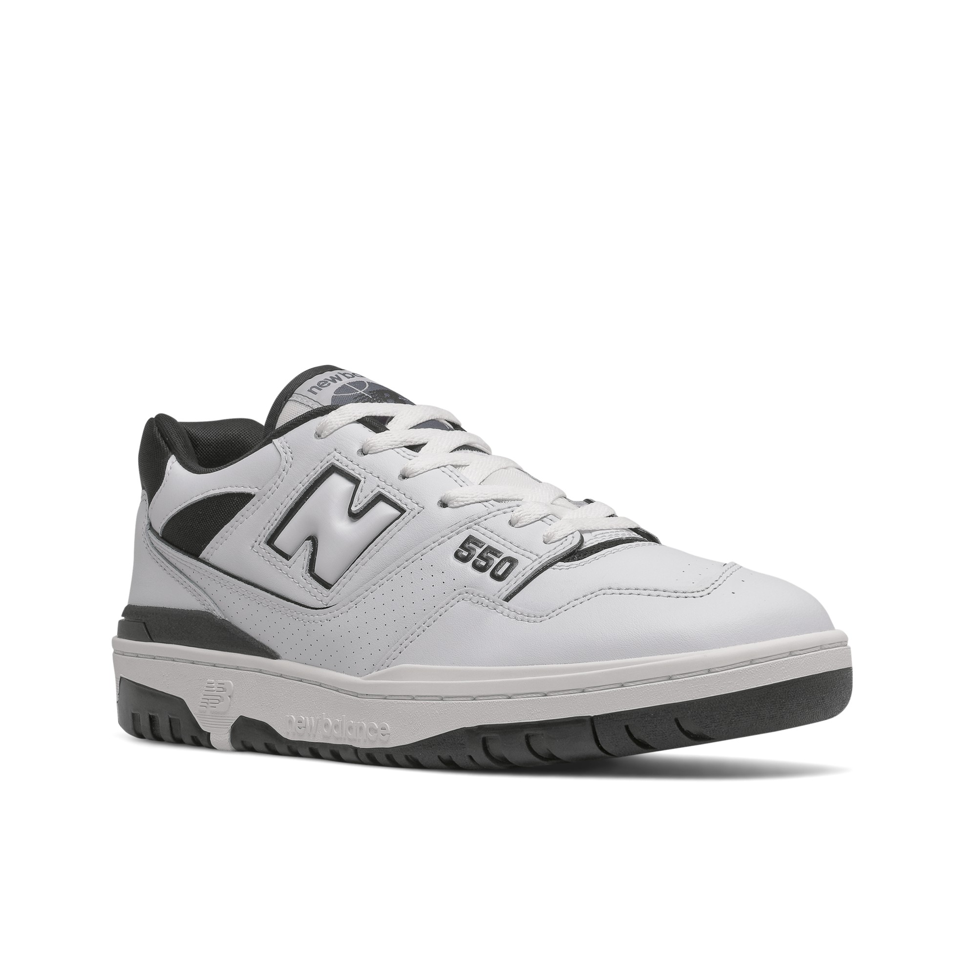 BB550 – WHITE with BLACK