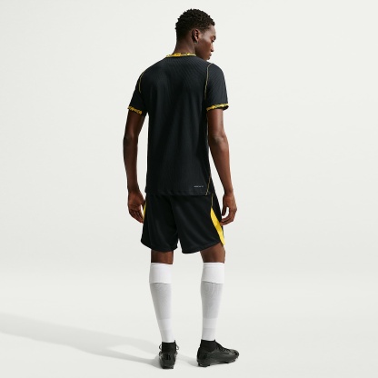 Chelsea F.C. 2026/27 Match Away Men's Nike Aero-FIT Football Authentic Shirt – Black/Midwest Gold/Midwest Gold