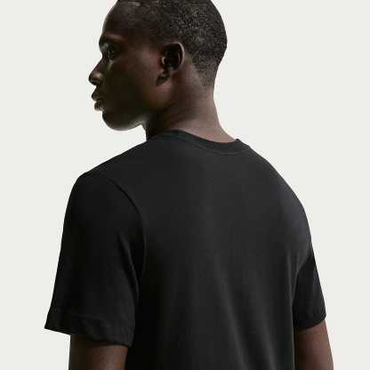 Nike Dri-FIT Men's Fitness T-Shirt – Black/White