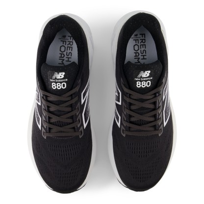 Fresh Foam X 880v15 – BLACK with WHITE and REFLECTION