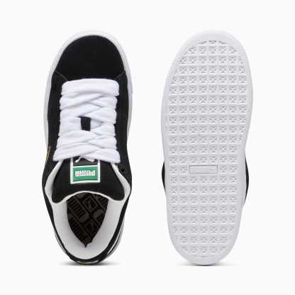 Suede XL Youth Sneakers – PUMA Black-PUMA White