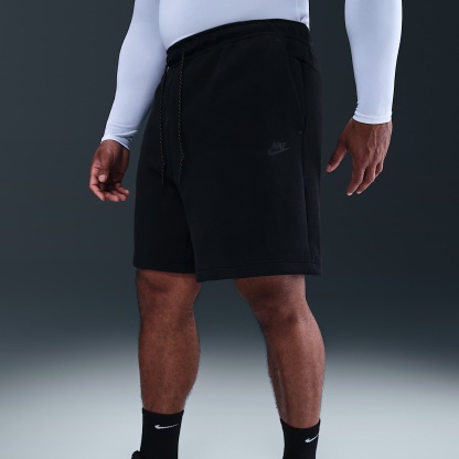 Nike Tech Men's Fleece Shorts – Black/Black