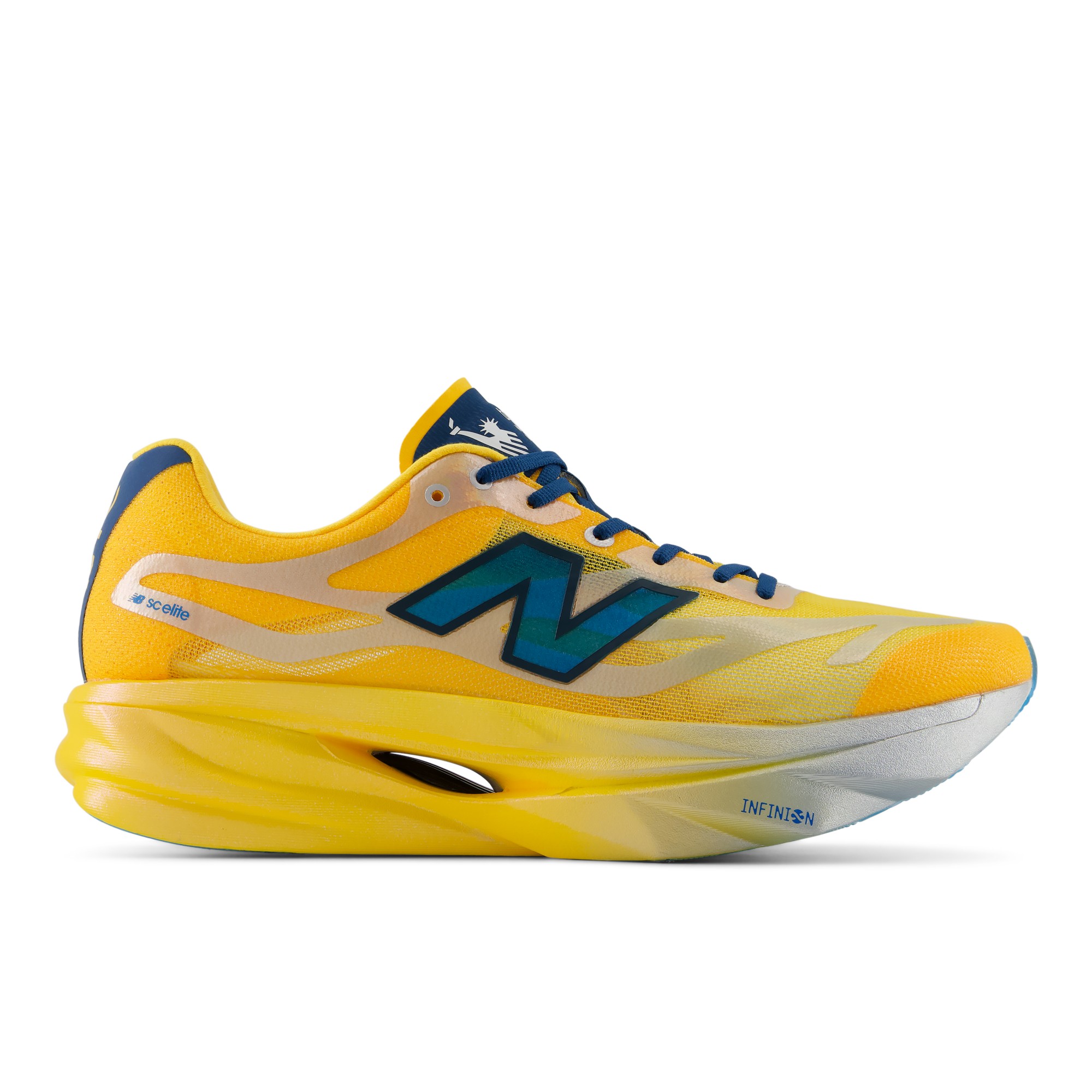 TCS NYC Marathon SuperComp Elite v6 – SATSUMA ORANGE with STREAMSONG