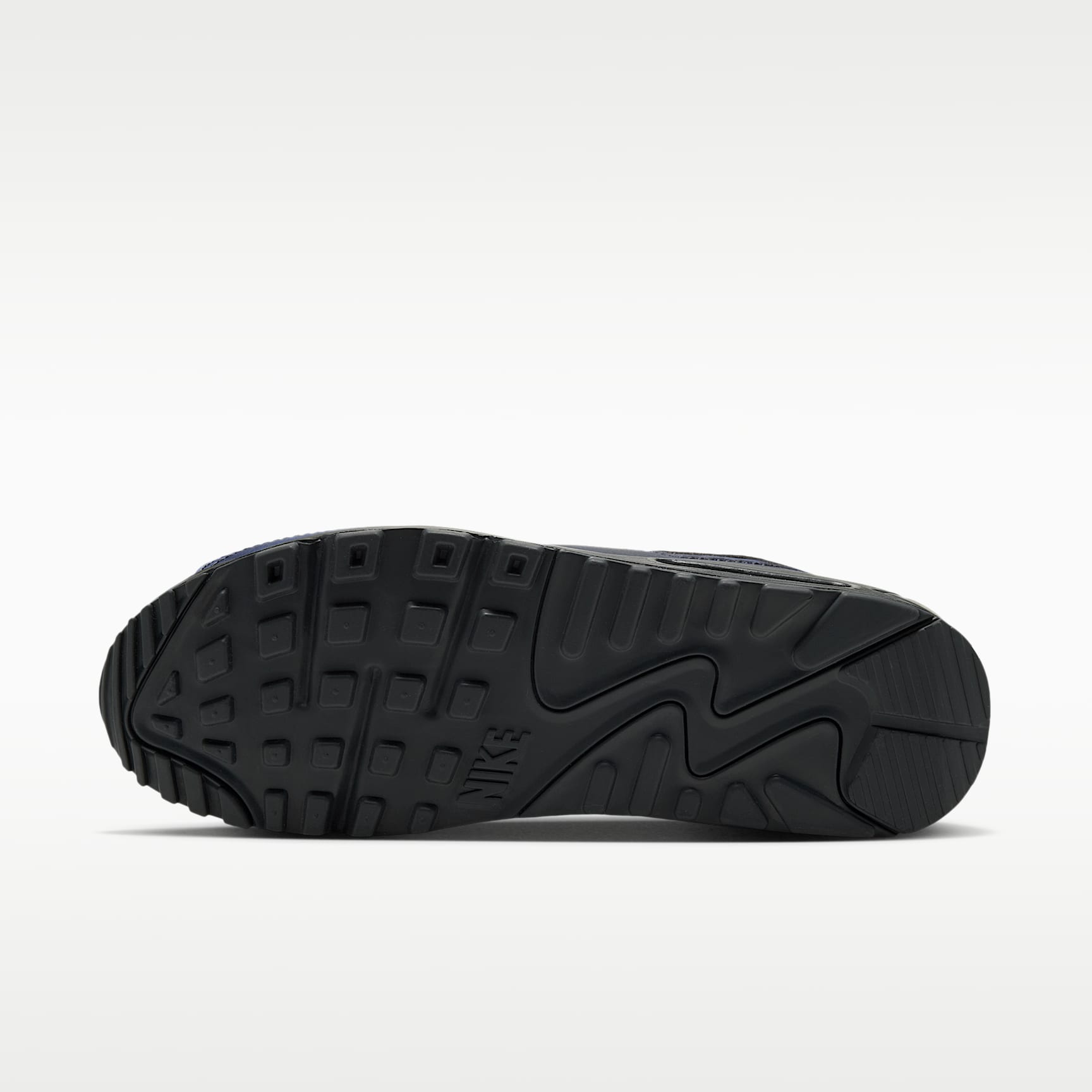 Nike Air Max 90 Premium Men's Shoes – Dark Smoke Grey/University Blue/Dark Smoke Grey