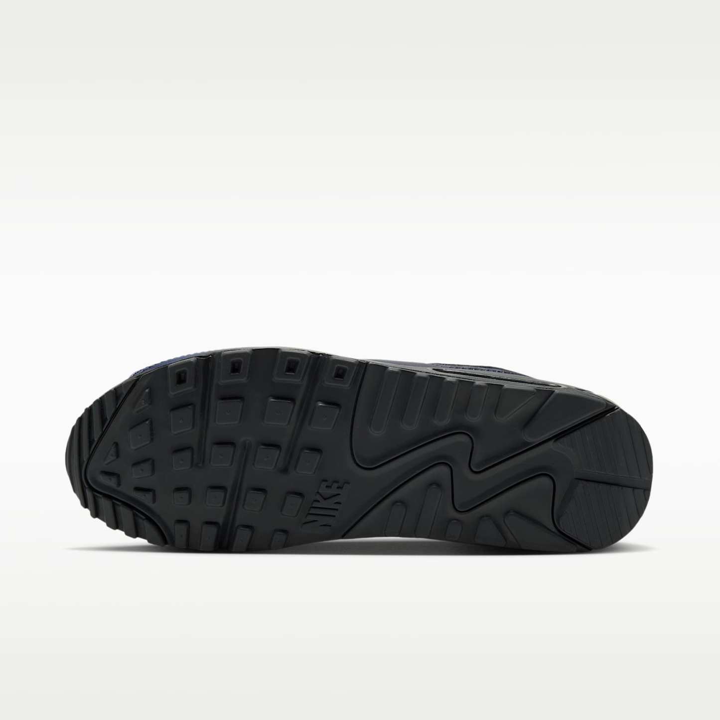 Nike Air Max 90 Premium Men's Shoes – Dark Smoke Grey/University Blue/Dark Smoke Grey