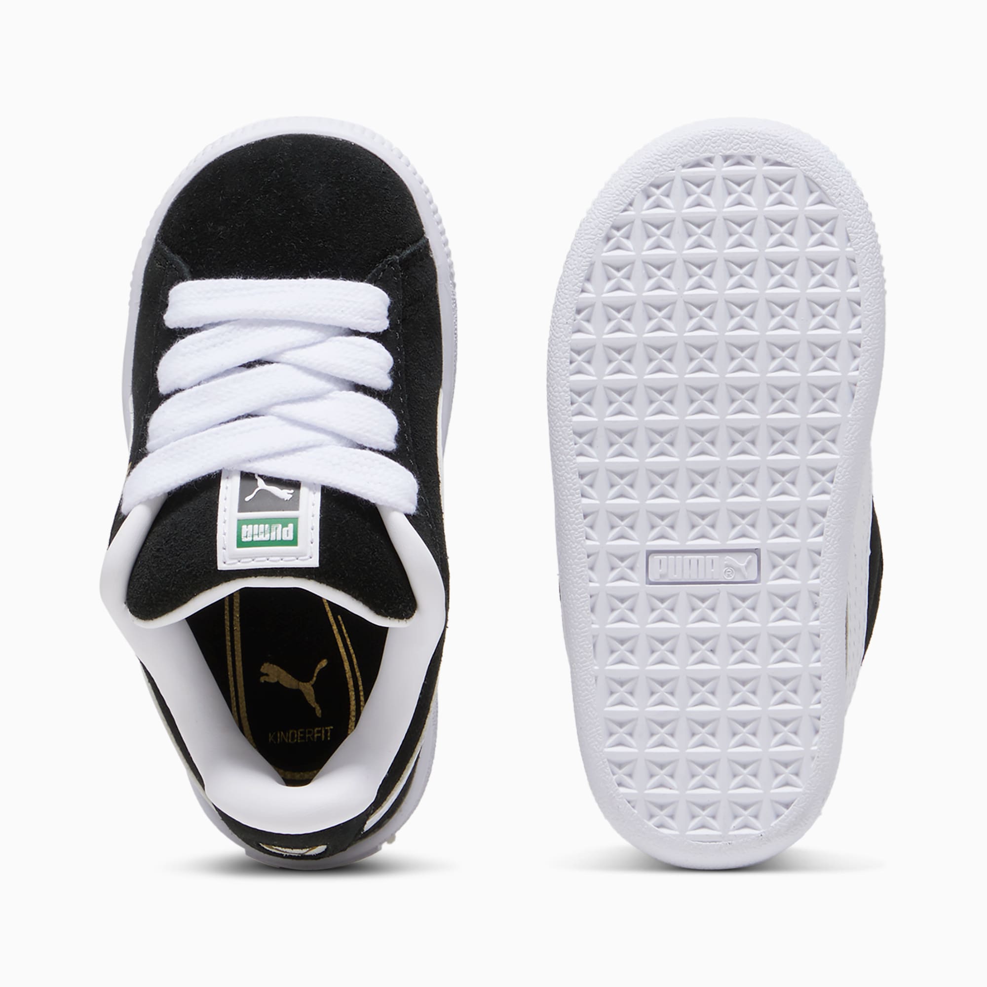 Suede XL Toddlers' Sneakers – PUMA Black-PUMA White