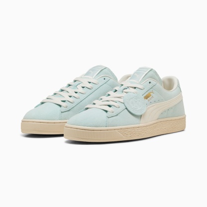 Suede Charles F. Stead II Sneakers Unisex – Green Glimmer-PUMA White