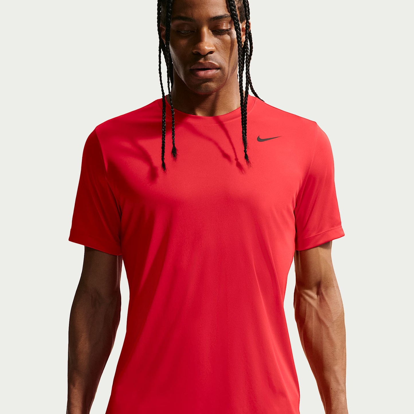 Nike Men's Dri-FIT Training T-Shirt – University Red/Black