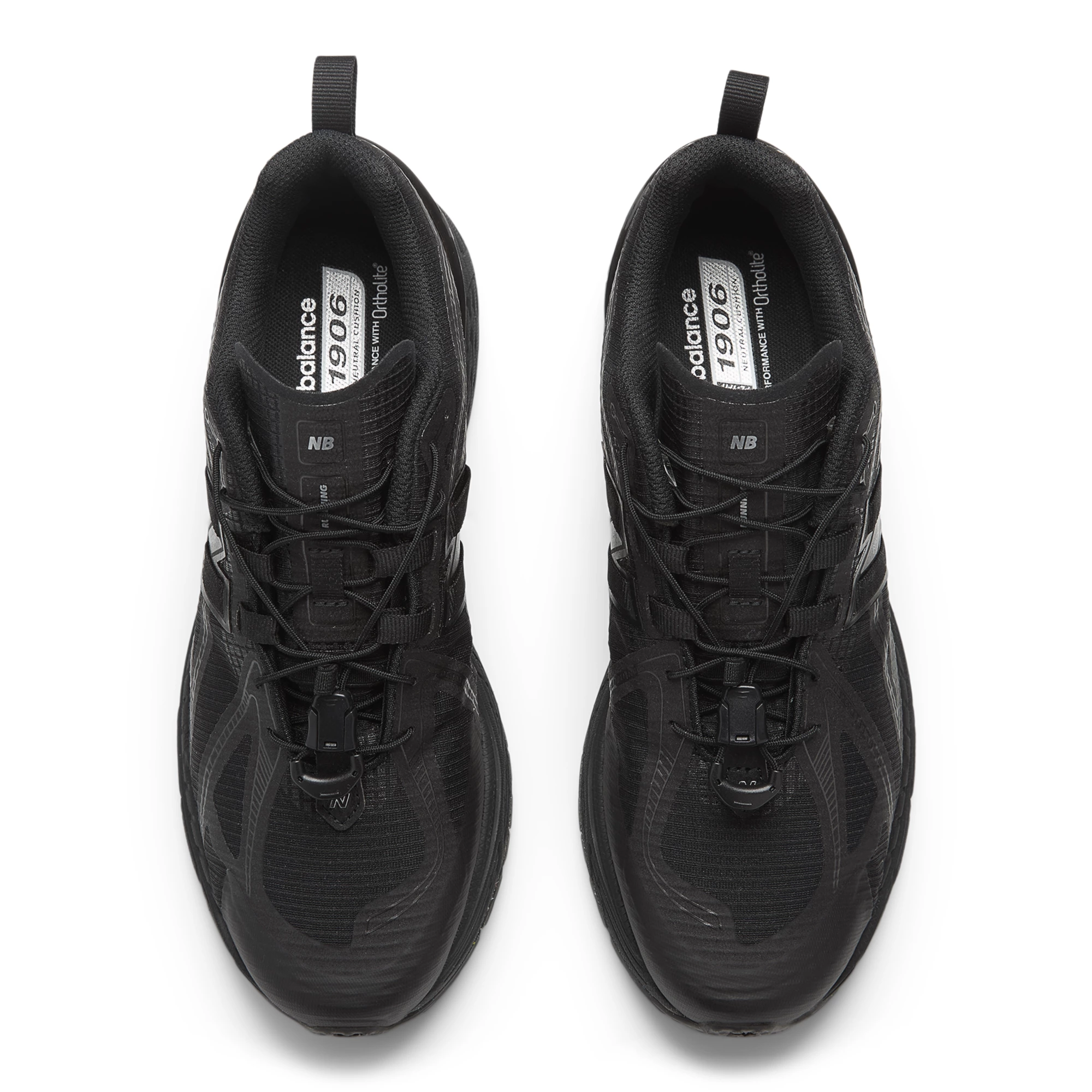 1906R – Black with Dark Silver Metallic and Black Cement