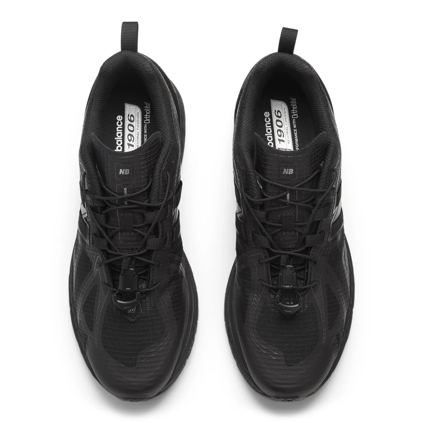 1906R – Black with Dark Silver Metallic and Black Cement