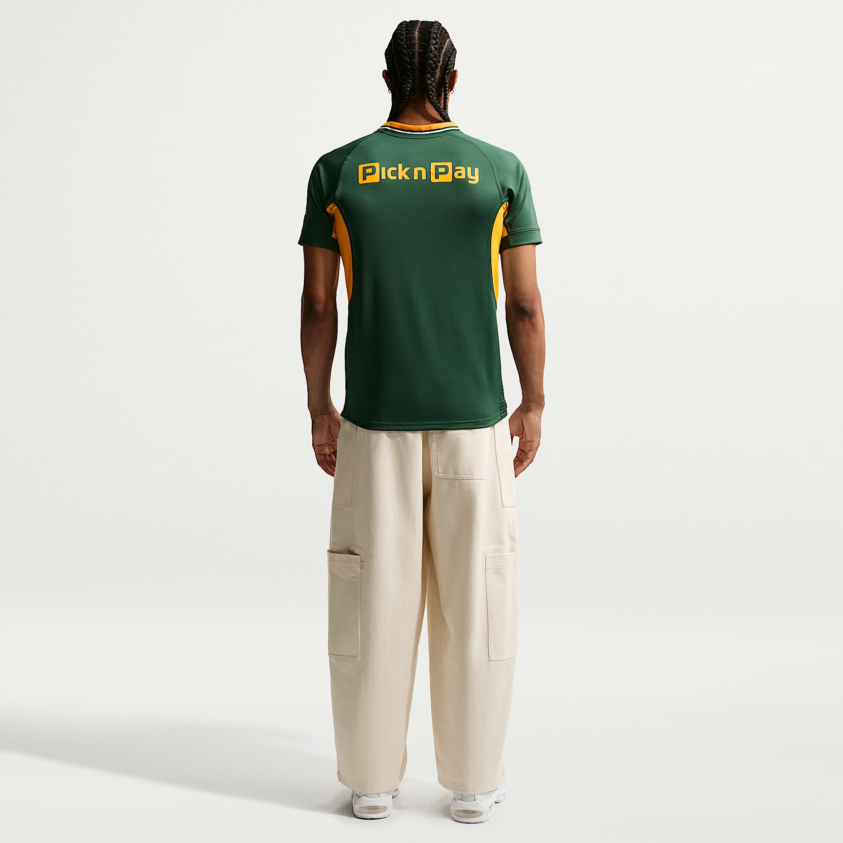 Springboks RGR Replica Home Men's Nike Rugby Shirt – Gorge Green/University Gold/University Gold