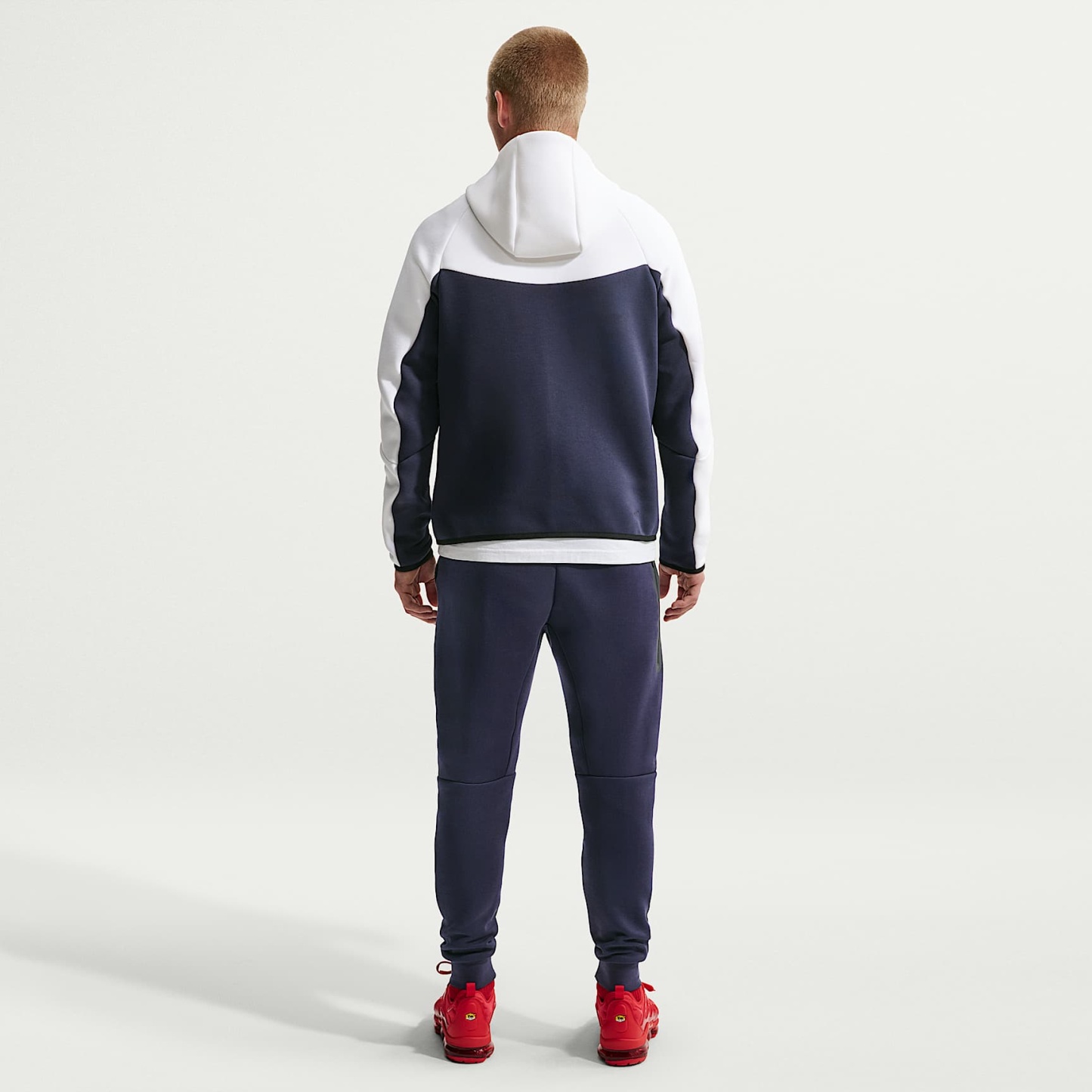 Nike Tech Men's Fleece Joggers – Obsidian/Speed Red