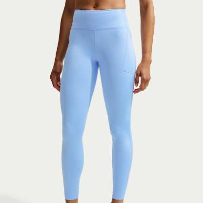 Nike Swift Women's High-Waisted 7/8 Running Leggings with Pockets – Aluminium