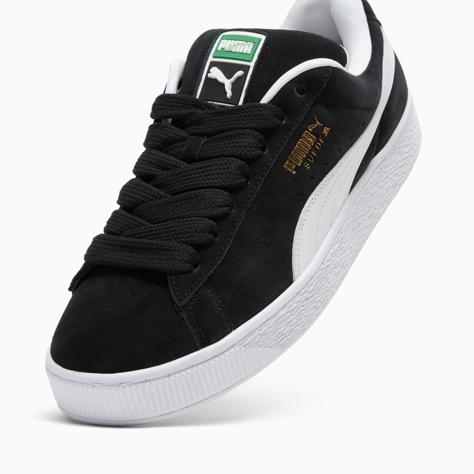 Suede XL Sneakers Unisex – PUMA Black-PUMA White