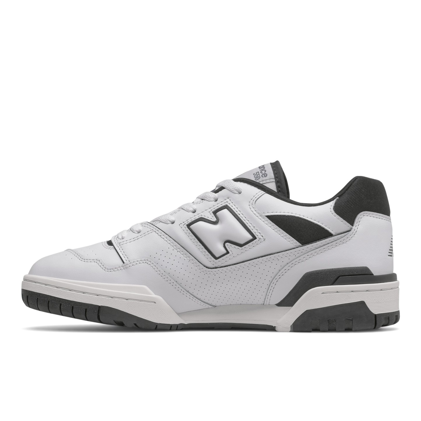 BB550 – WHITE with BLACK