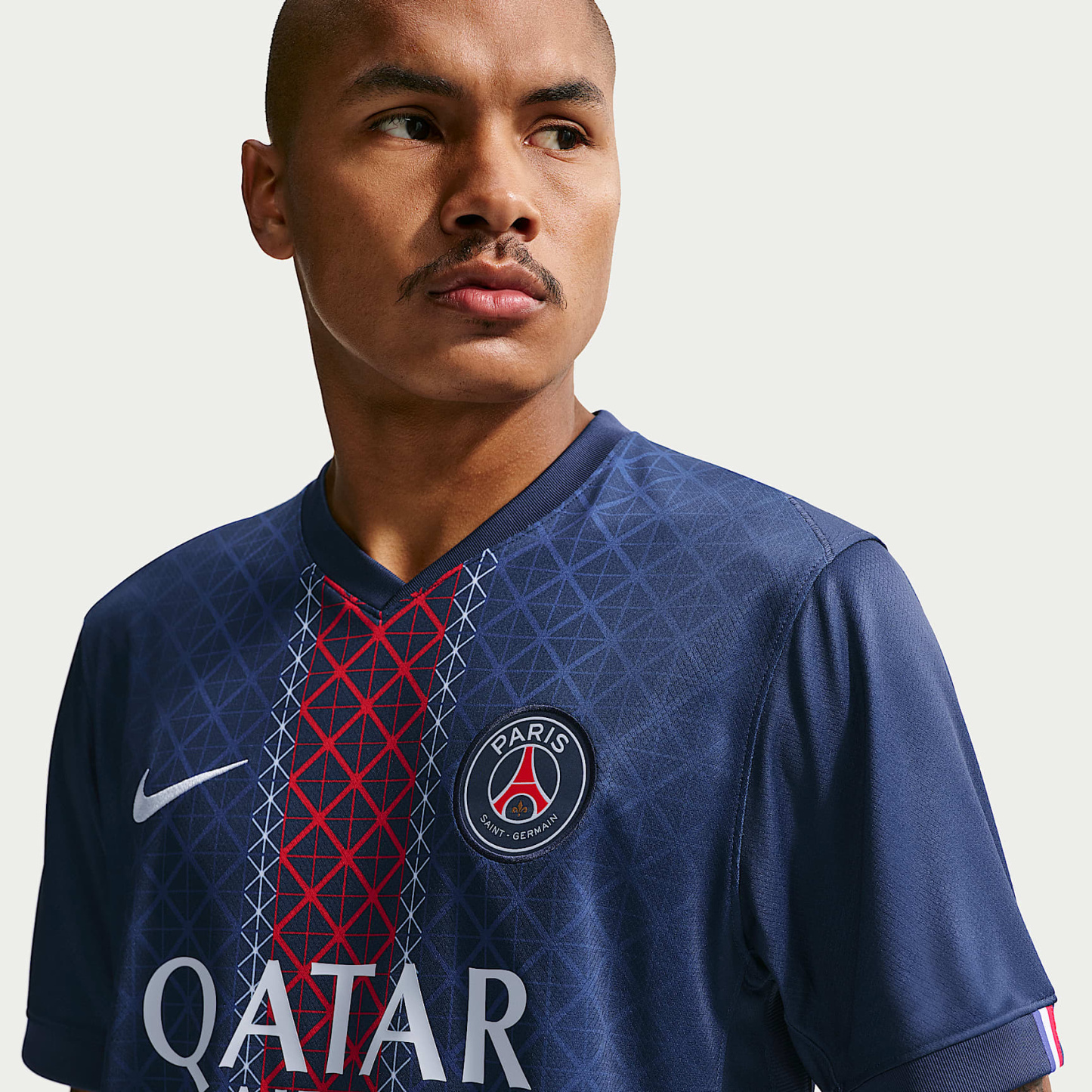 Paris Saint-Germain 2025/26 Stadium Home Men's Nike Dri-FIT Football Replica Shirt – Midnight Navy/Midnight Navy/White