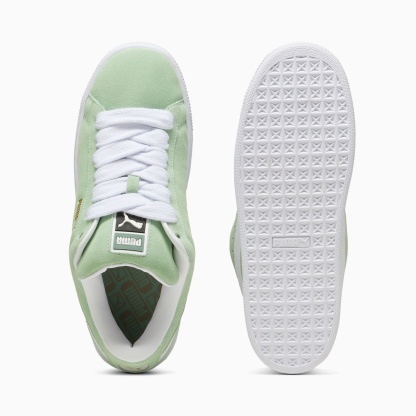 Suede XL Sneakers Unisex – Pure Green-PUMA White