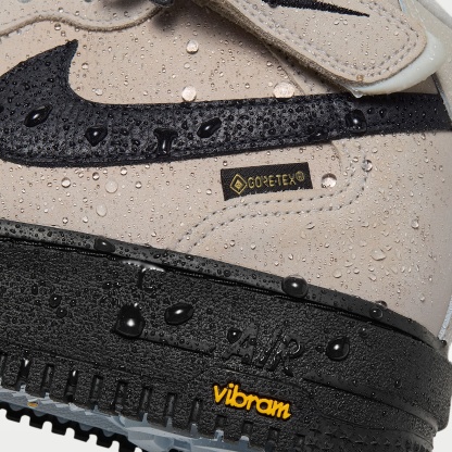 Nike Air Force 1 Mid '07 GORE-TEX Vibram® Men's Shoes – Summit White/Blue Tint/Black
