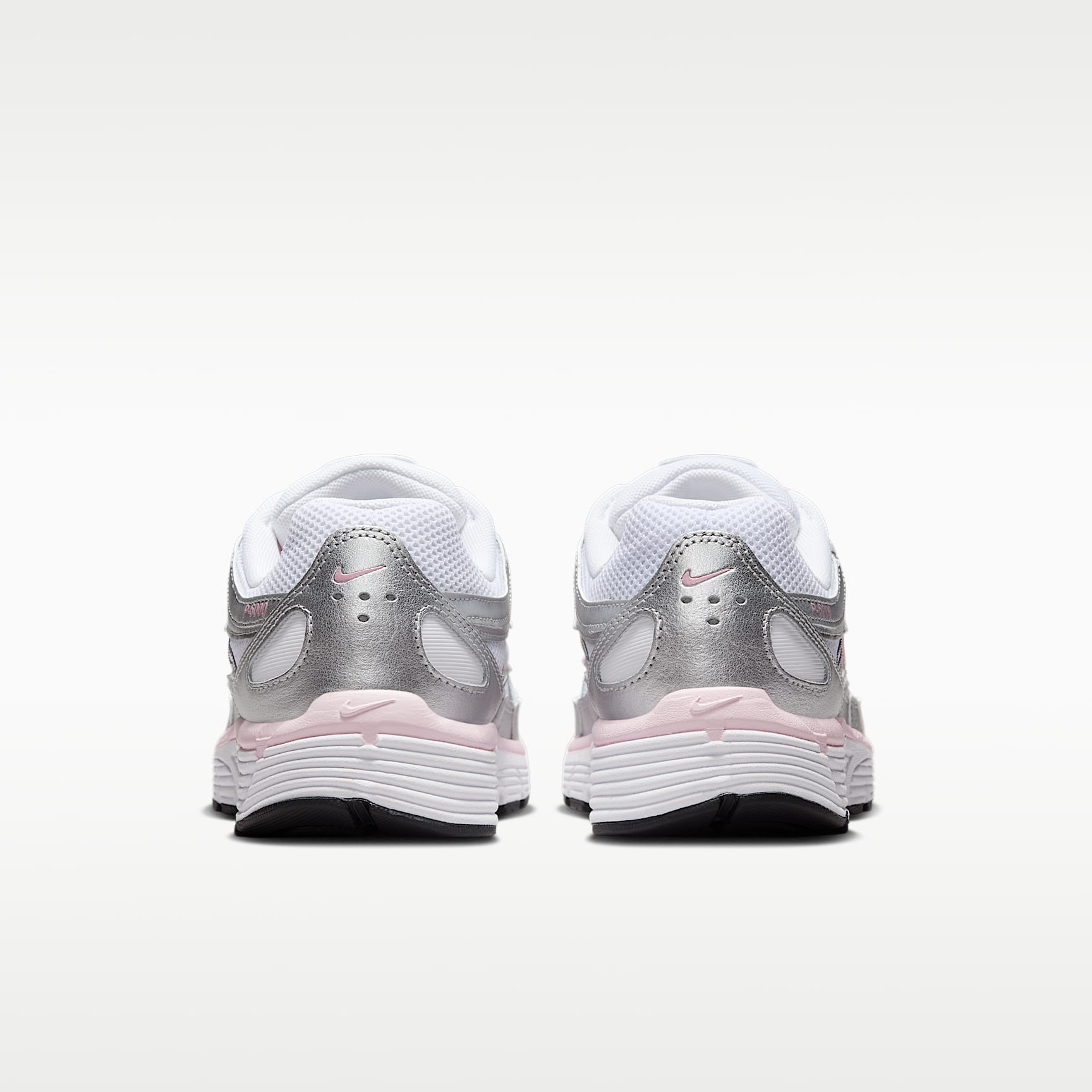Nike P-6000 Women's Shoes – White/Elemental Pink/Black/Metallic Silver