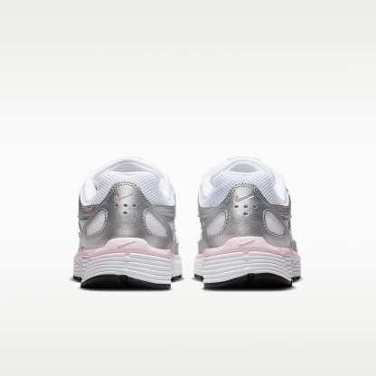 Nike P-6000 Women's Shoes – White/Elemental Pink/Black/Metallic Silver