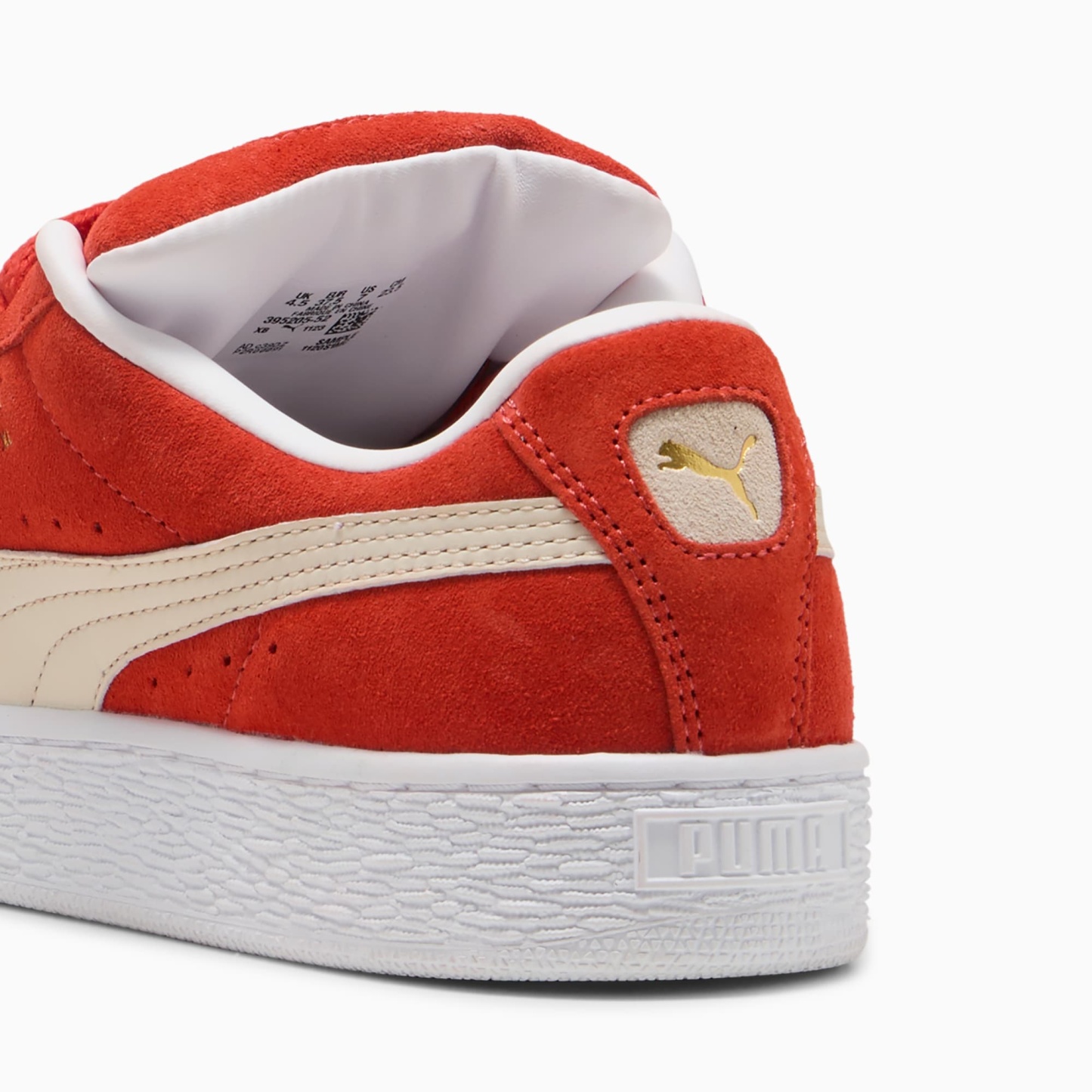 Suede XL Sneakers Unisex – Red Fire-Alpine Snow-PUMA White